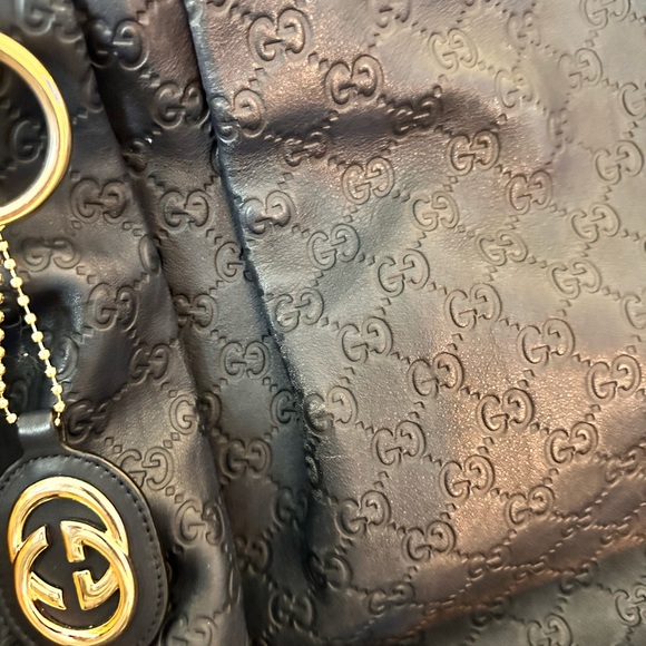 Gucci Sukey Navy Tote bag - Picture 3 of 14